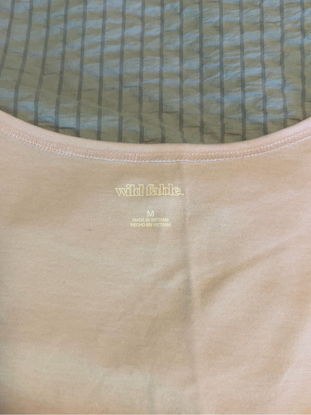 Square Neck Crop Top - Picture 2 of 5